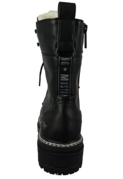 Mustang Sportliche - Plateaulaarzen - Schwarz -Mustang Verkoop d2450bc89af147209cca24754fdcfd45