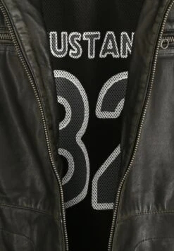 Mustang Stehkragen - Leren Jas - Brown -Mustang Verkoop d2c3e6525314447f8c5ffb31e3756d85