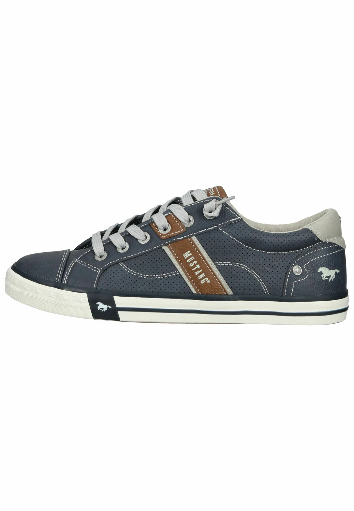 Mustang Instappers - Dunkelblau 2 Mustang Instappers - Dunkelblau