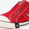 Mustang Slip-on Sneakers Slip-ons Heren Rood