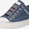 Mustang Casual Sneakers Sneakers Laag Dames Blauw -Mustang Verkoop d58373f02703039b2408f99ccf99d482