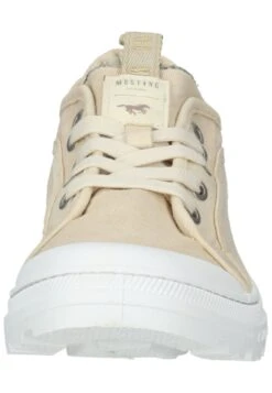 Mustang Sportieve Veterschoenen - Ivory -Mustang Verkoop d910f49733ce40568116fc1336790a54