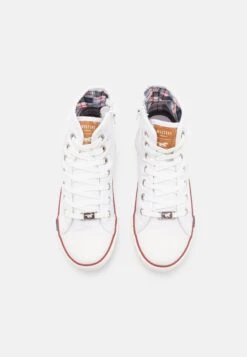 Mustang Sneakers Hoog - Weiss 13 Mustang Sneakers Hoog - Weiss -Mustang Verkoop da50ad51246341bc88afae38c1102ada