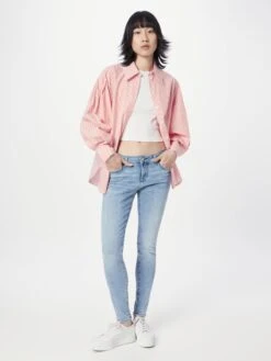 Mustang Jeans Skinny Jeans Quincy Dames Blauw -Mustang Verkoop dac19083a5d1d3db256f817b6de68ab2