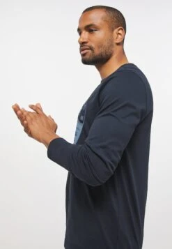 Mustang Longsleeve - Blau 12 Mustang Longsleeve - Blau -Mustang Verkoop db21e34ee29b41d69f960ba83b0eb483