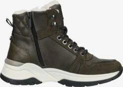 Mustang Enkellaarsjes Veterlaarsjes Dames Olijfgroen 12 Mustang Enkellaarsjes Veterlaarsjes Dames Olijfgroen -Mustang Verkoop db2b6e5a85ef2af3b66a93b9faa04dd9