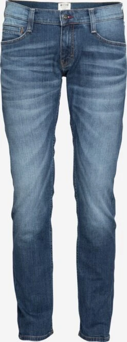 Mustang Straight Regular Jeans Oregon Heren Blauw