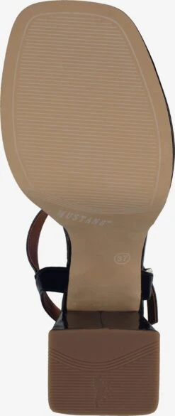 Mustang Sandalen Met Hak Sandalen Met Riem Dames Zwart -Mustang Verkoop dc30f31aad1768b442c308433ee99fe7