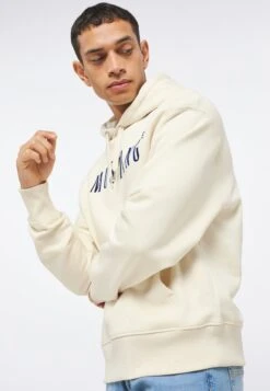 Mustang Hoodie - Weiß -Mustang Verkoop dc53428e257a4c139584346de838adca