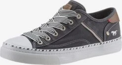 Mustang Skate Sneakers Sneakers Laag Dames Zwart