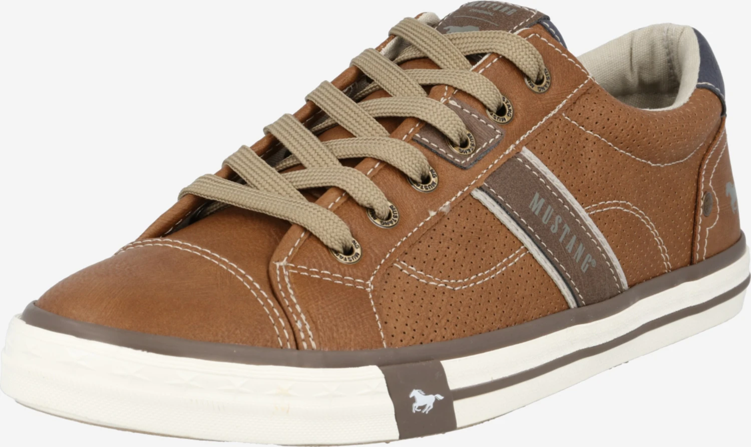 Mustang Skate Sneakers Sneakers Laag Heren Bruin / Donkerbruin 3 Mustang Skate Sneakers Sneakers Laag Heren Bruin / Donkerbruin