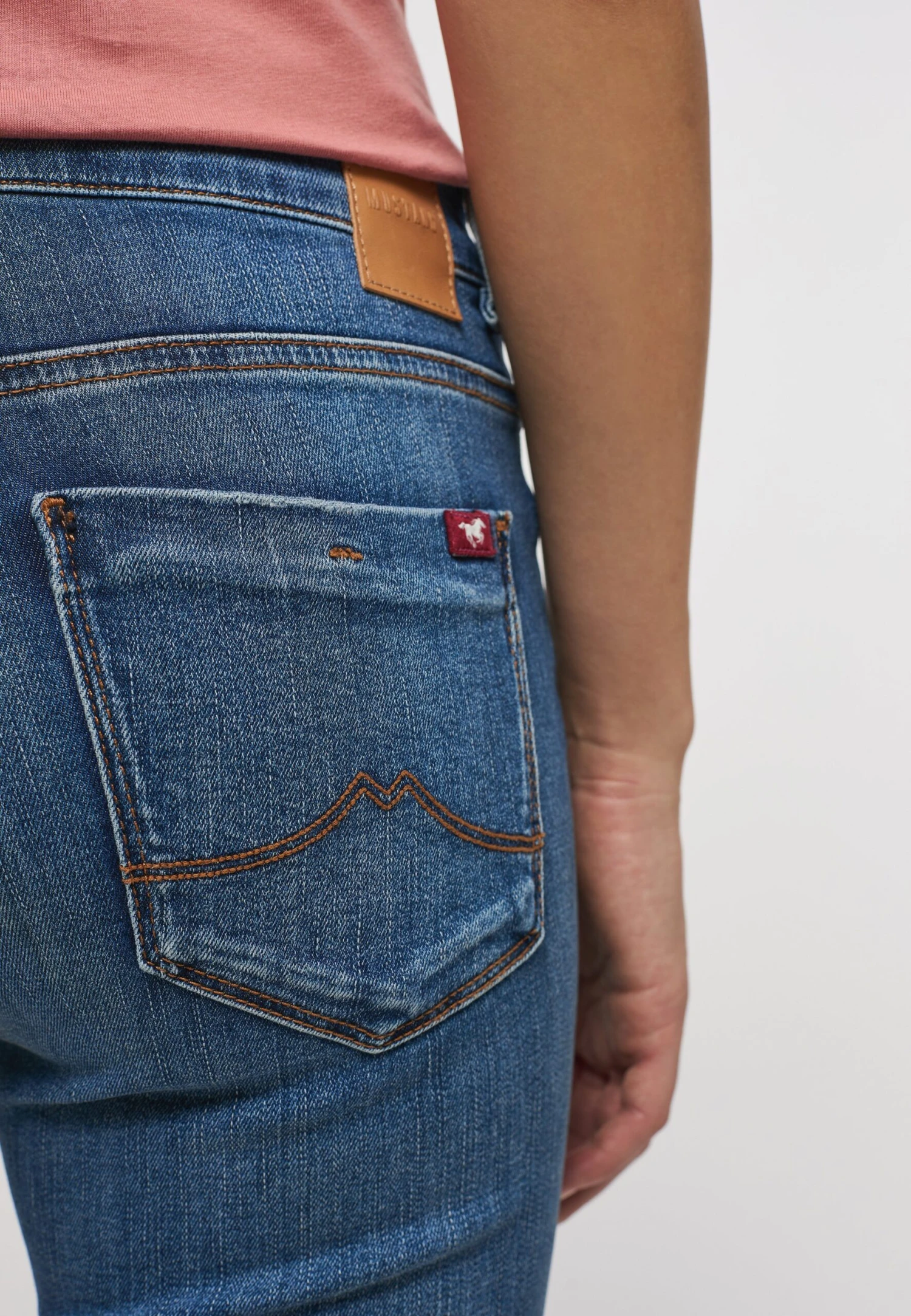 Mustang Quincy- Jeans Skinny Fit - Blau 6 Mustang Quincy- Jeans Skinny Fit - Blau - Afbeelding 4