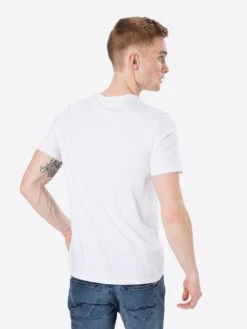 Mustang T-shirts Shirt Heren Wit -Mustang Verkoop e1e329dc29bbdbadcf40df6e68700aad