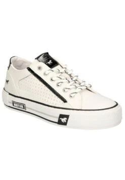 Mustang Sneakers Laag - Black White