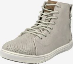 Mustang Hoge Sneakers Sneakers Hoog Dames Lichtgrijs
