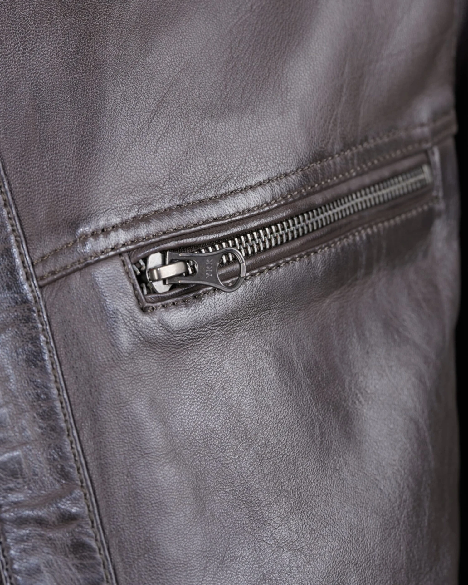 Mustang Leren Jassen Tussenjas Fabiano Heren Donkerbruin 7 Mustang Leren Jassen Tussenjas Fabiano Heren Donkerbruin - Afbeelding 5