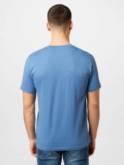 Mustang T-shirts Shirt Alex Heren Blauw -Mustang Verkoop e66cc554c9661f549c556d588a3a4638