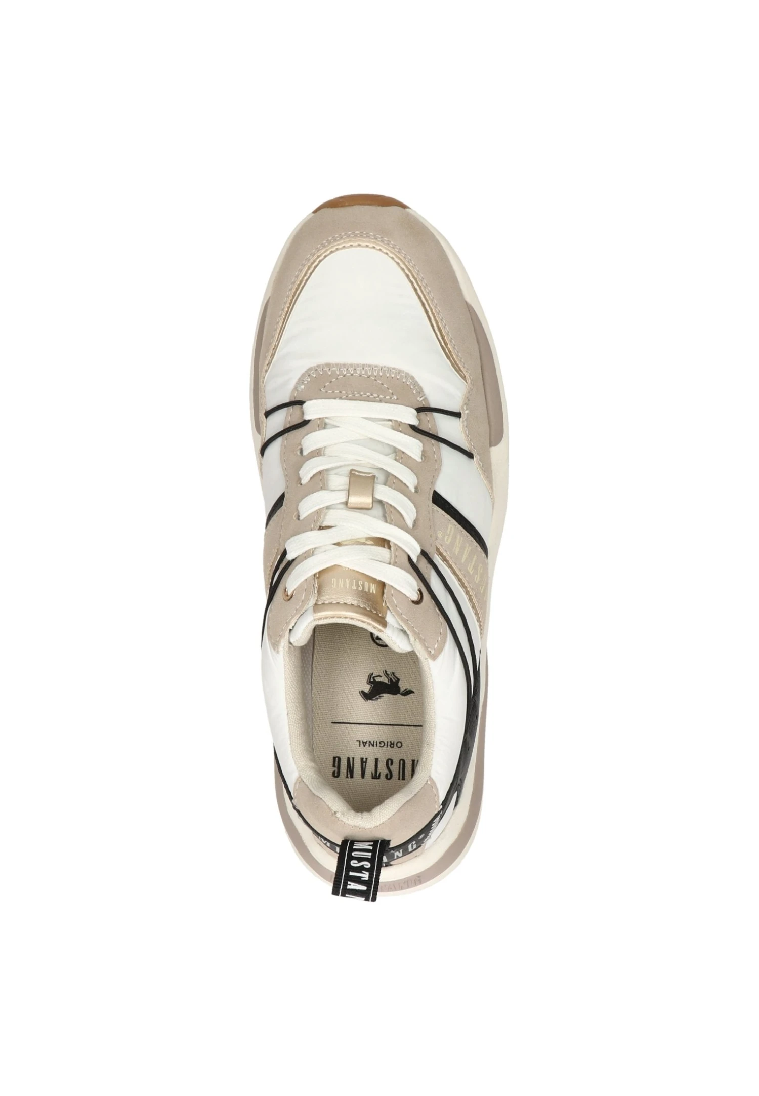 Mustang Sneakers Laag - Wit 4 Mustang Sneakers Laag - Wit - Afbeelding 2