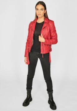 Mustang Leren Jassen Tussenjas 31020254 Dames Rood 16 Mustang Leren Jassen Tussenjas 31020254 Dames Rood -Mustang Verkoop e750f31655d1f62919b059662d29d617