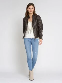 Mustang Leren Jassen Tussenjas Blanca Dames Bruin -Mustang Verkoop e849cdb3a85e77a41fc2d0a35b0f7cf4