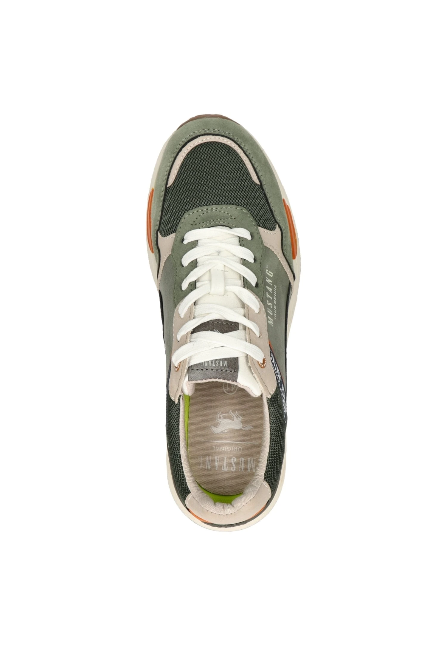 Mustang Sneakers Laag - Groen 4 Mustang Sneakers Laag - Groen - Afbeelding 2