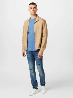 Mustang T-shirts Shirt Alex Heren Blauw -Mustang Verkoop e8f63017474fdbd87fe5ec54aa14febc