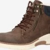 Mustang Boots & Laarzen Veterboots Heren Mokka