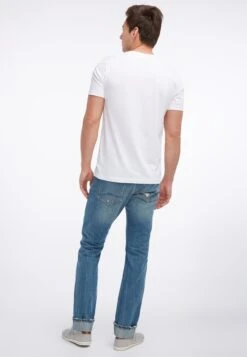 Mustang T-shirts Shirt Heren Wit -Mustang Verkoop ea07b38a847a1d907a8cb2b951e2b601