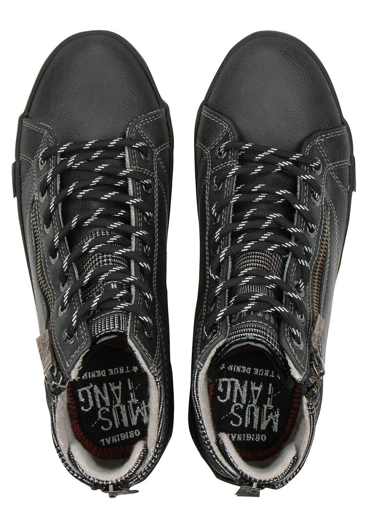 Mustang Sneakers Hoog - Mittelgrau 6 Mustang Sneakers Hoog - Mittelgrau - Afbeelding 4