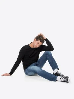 Mustang Longsleeves Shirt Anton Heren Zwart -Mustang Verkoop ed45da4e0213fb39843e8cd02af1d48b