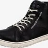 Mustang Hoge Sneakers Sneakers Hoog Dames Zwart