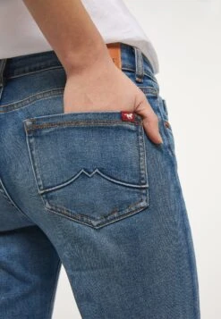 Mustang Style Shelby - Slim Fit Jeans - Blau -Mustang Verkoop ee6845b30de44ca897bd45a73c823fa6