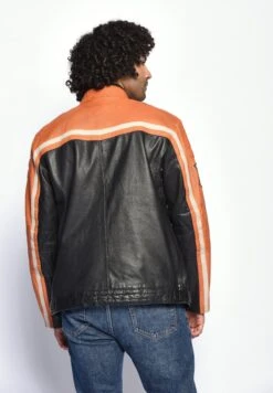 Mustang Leren Jassen Tussenjas Gunner Heren Zwart -Mustang Verkoop f01840a512cff20d266be7492f7e3a7e