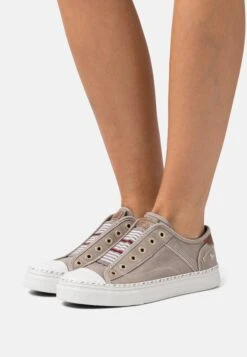 Mustang Sneakers Laag - Silbergrau