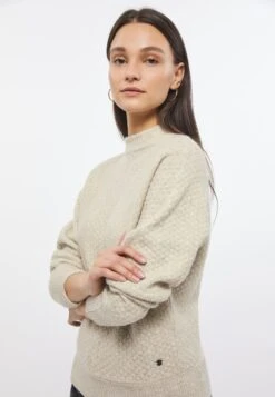 Mustang Sweater - Weiß -Mustang Verkoop f0e0c9b27ae645fabab4bf13d808d0d6