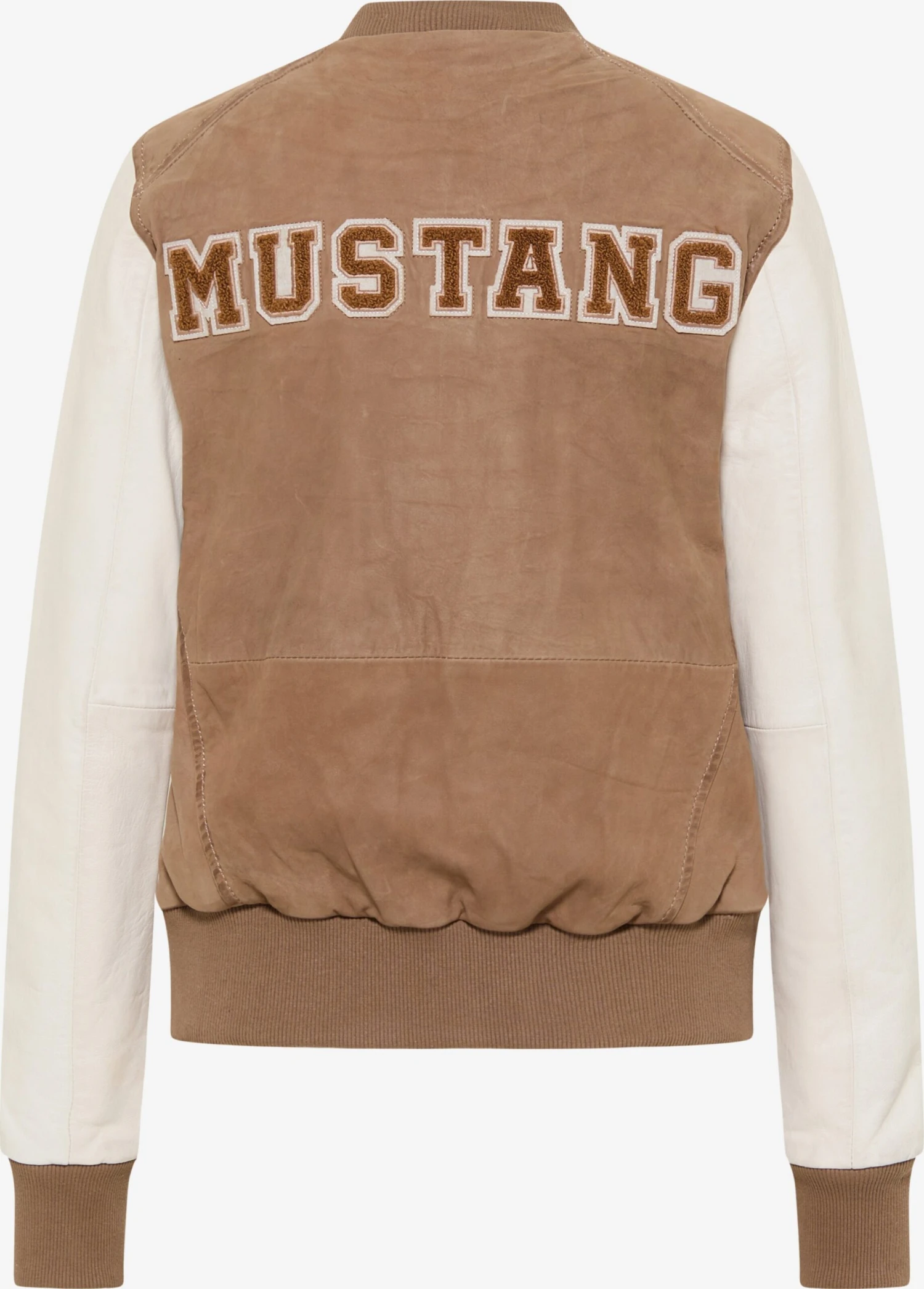 Mustang Leren Jassen Tussenjas Dames Bruin / Karamel 4 Mustang Leren Jassen Tussenjas Dames Bruin / Karamel - Afbeelding 2