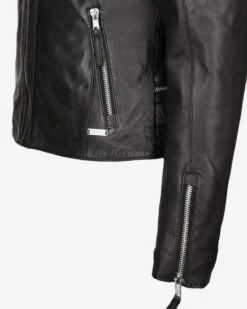 Mustang Leren Jassen Tussenjas Nila Dames Zwart -Mustang Verkoop f3e0bade4ef0e72c449df03086ed0b81