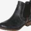 Mustang Enkellaarsjes Chelsea Boots Dames Navy -Mustang Verkoop f42ee7cd0443f8c9b125cfc56962f98f