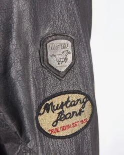 Mustang Leren Jassen Tussenjas Karlstad Heren Zwart -Mustang Verkoop f49cac2d50276a831f9ecab526609eaf