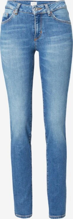 Mustang Jeans Slimfit Jeans Shelby Dames Blauw