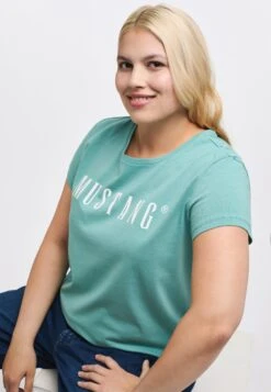 Mustang T-Shirt Print - Blau -Mustang Verkoop f5c71a6eedda409ea6e87f0a16e71e05