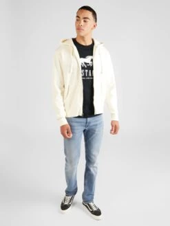 Mustang T-shirts Shirt ALEX Heren Zwart -Mustang Verkoop f6428ed70195c7b1fc845798c19c4068