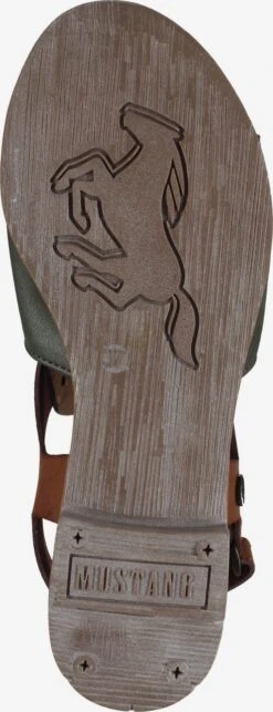 Mustang Sandalen & Slippers Sandaal Dames Kaki -Mustang Verkoop f7288da9df873b687cbfeecf0004dbfa