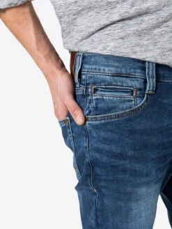 Mustang Jeans Skinny Jeans Oregon Heren Blauw -Mustang Verkoop f821105991fbe3078cffcc7bddcf107c