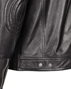 Mustang Leren Jassen Tussenjas 31021312 Heren Zwart -Mustang Verkoop f8303f70cc36f6aaba143ffc13172966