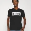 Mustang Alex Logo Tee - T-Shirt Print - Black -Mustang Verkoop fa0c5be0d09e46ee820835c7814477b5