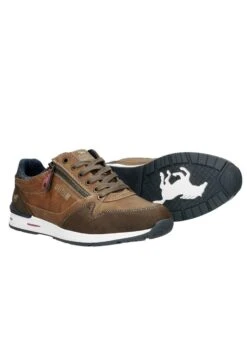 Mustang Sneakers Laag - Brown -Mustang Verkoop fed59bd327c5471ca98527ffd8412f1f
